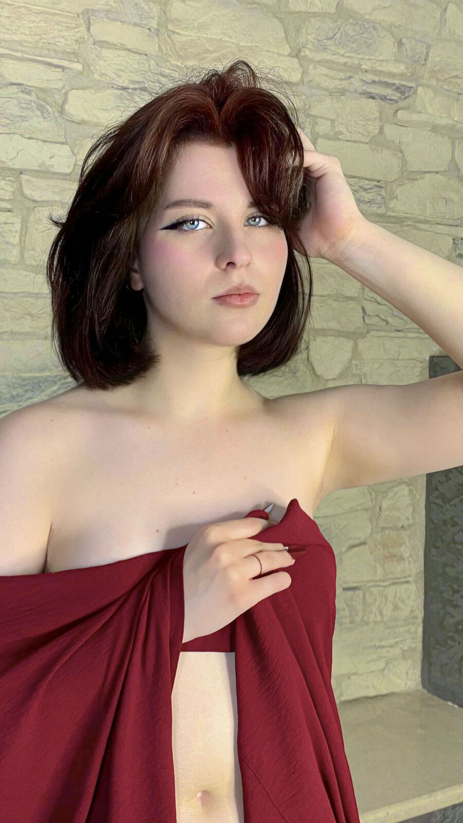 MilanaCold glamour portrait