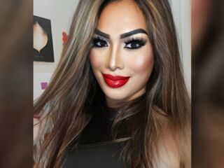 YvanaRhoades - LiveJasmin Deepthroat Dildo Dirtytalk Trans 