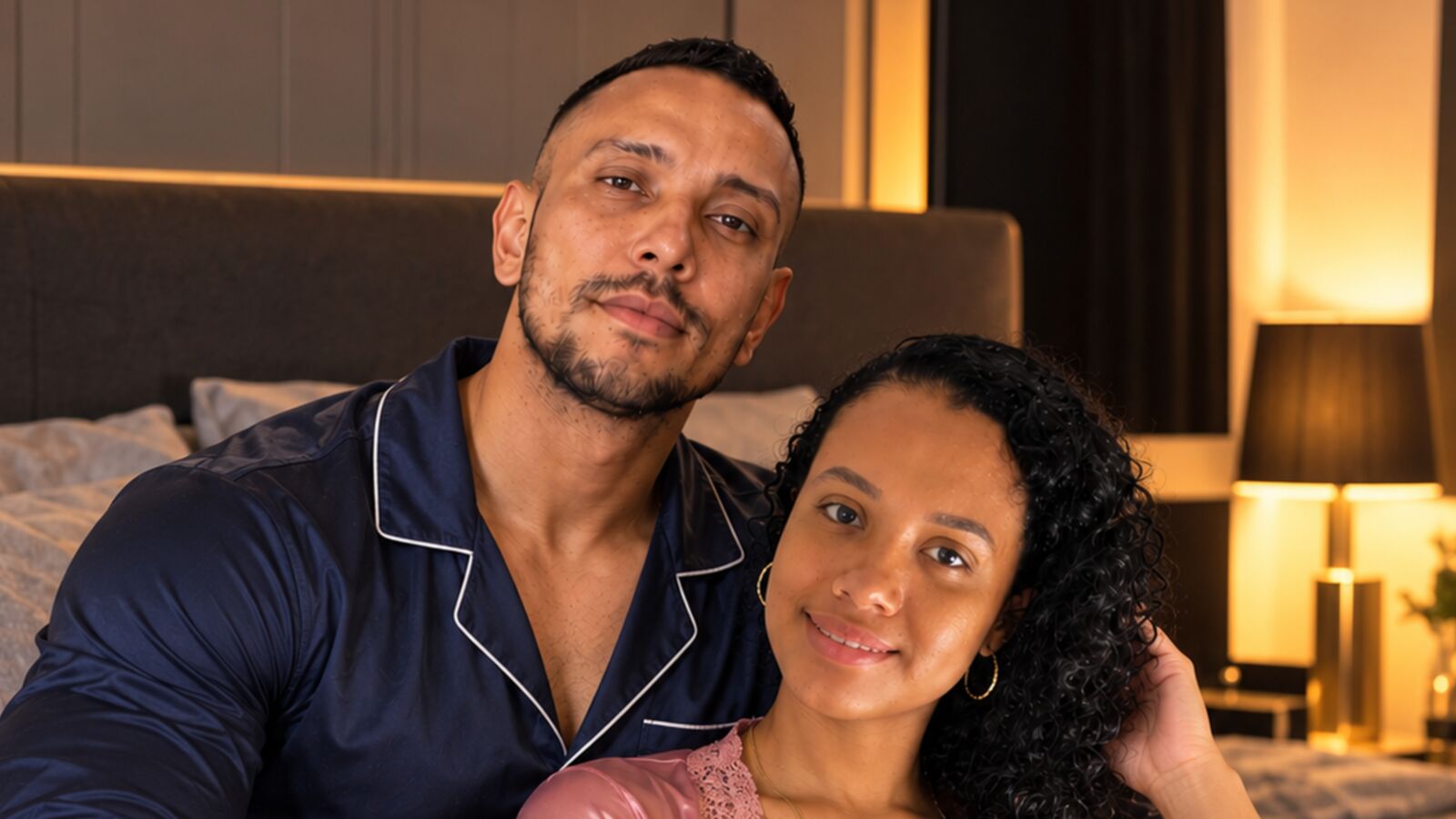 CarolineAndRicky glamour portrait