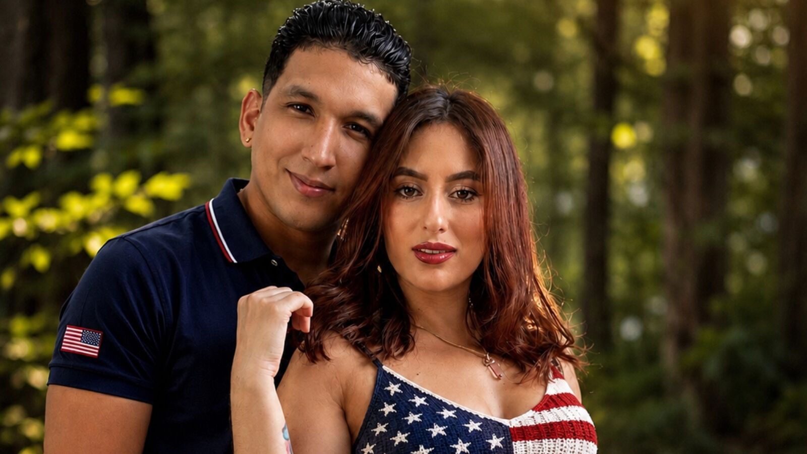 LukeAndSofiabl glamour portrait