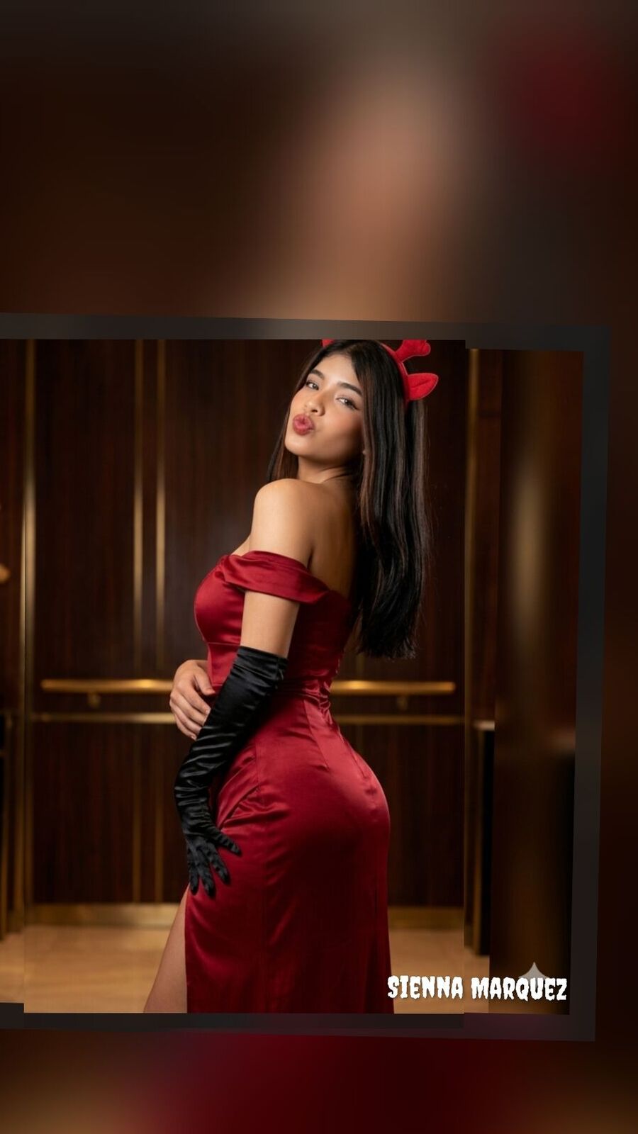 SiennaMarquez glamour portrait
