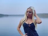 Angelic Blonde Rides A Dildo