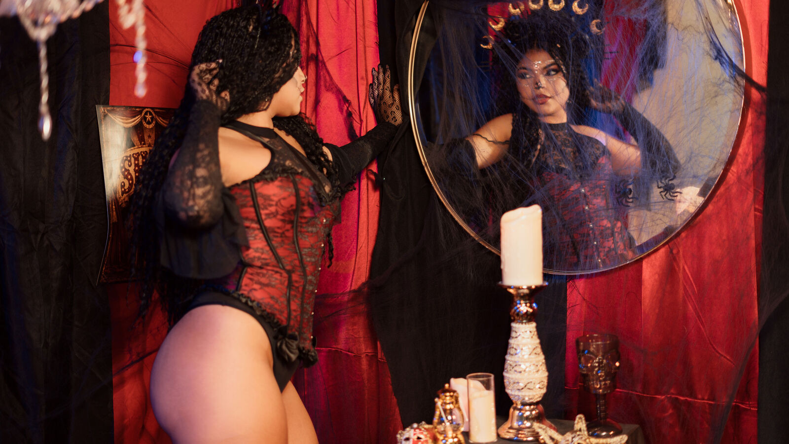 MelodyAlvarez glamour portrait